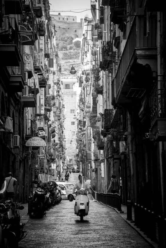 Naples street scene